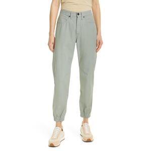 Rag & Bone Pants Women's Sz 29 Engineered High Rise Jogger Relaxed Fit Green NWT